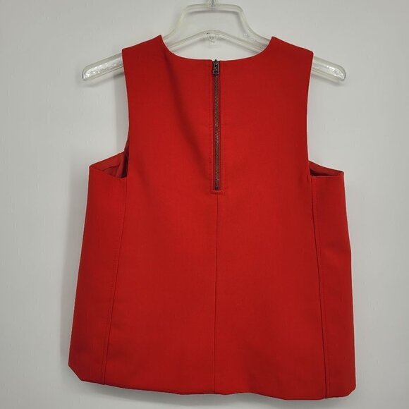 Halogen Red Sleeveless Structured Lined Top - Picture 7 of 7